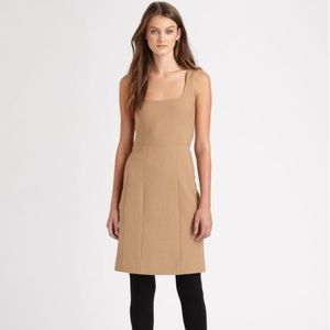Tory Burch Brown Azalea Double Crepe Dress